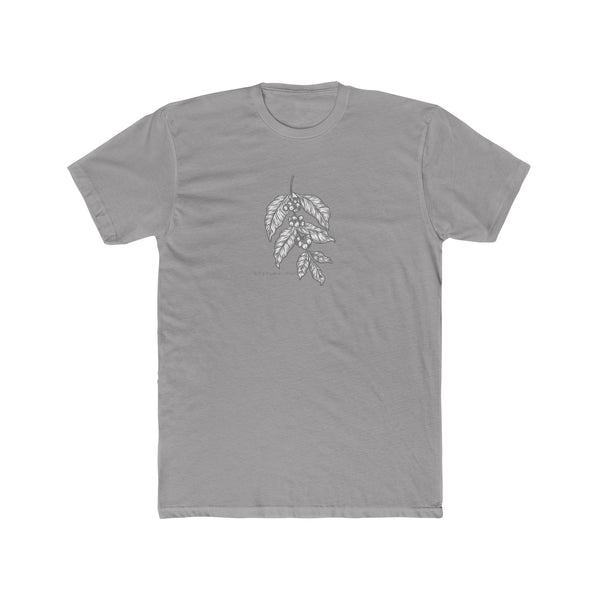 Coffee Plant | Men's Cotton Crew Tee