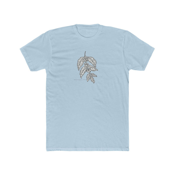 Coffee Plant | Men's Cotton Crew Tee