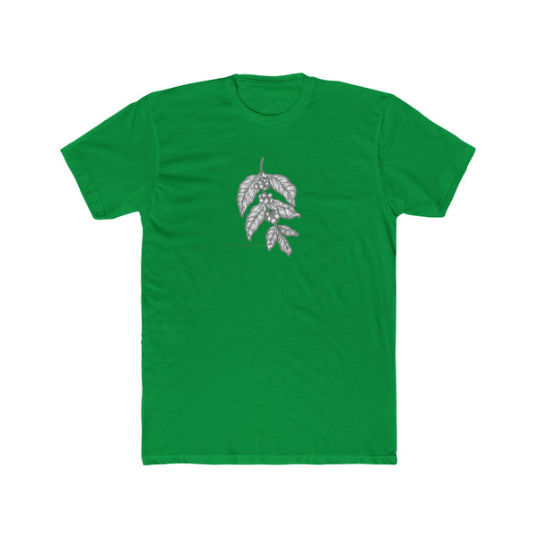 Coffee Plant | Men's Cotton Crew Tee