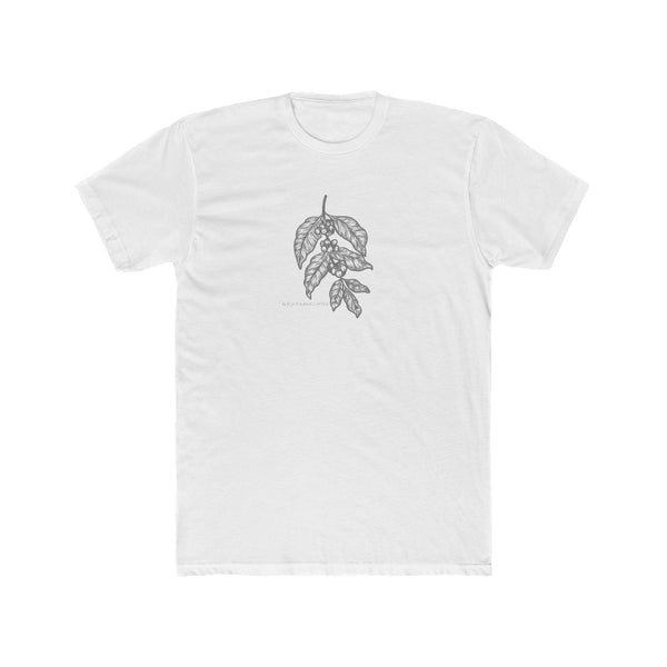 Coffee Plant | Men's Cotton Crew Tee