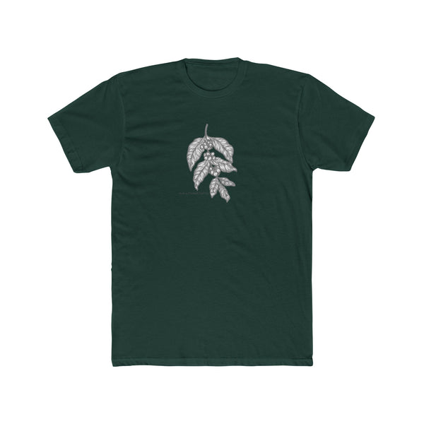 Coffee Plant | Men's Cotton Crew Tee