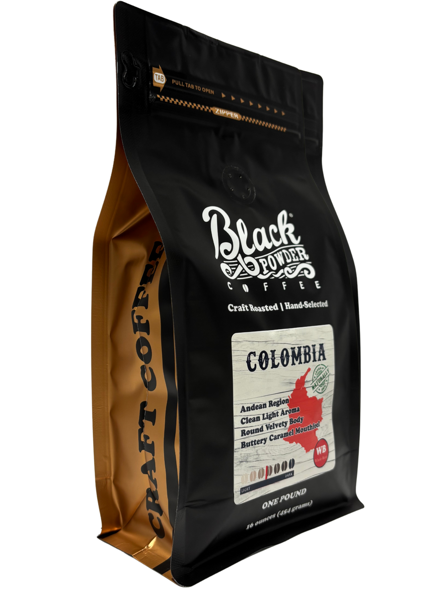 Colombia Naturally Grown Coffee | Black Powder Coffee