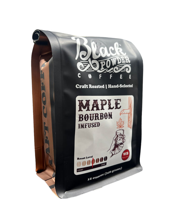 Maple Bourbon Infused Coffee | Small Batch | Reserve Flavored