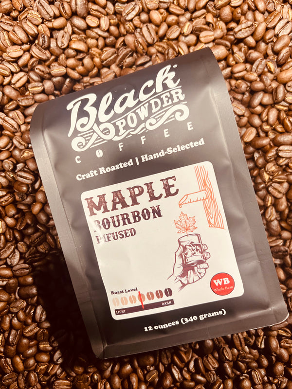 Maple Bourbon Infused Coffee | Small Batch | Reserve Flavored