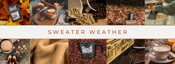Sweater Weather seasonal flavored coffee