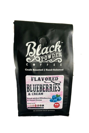 blueberry flavored coffee