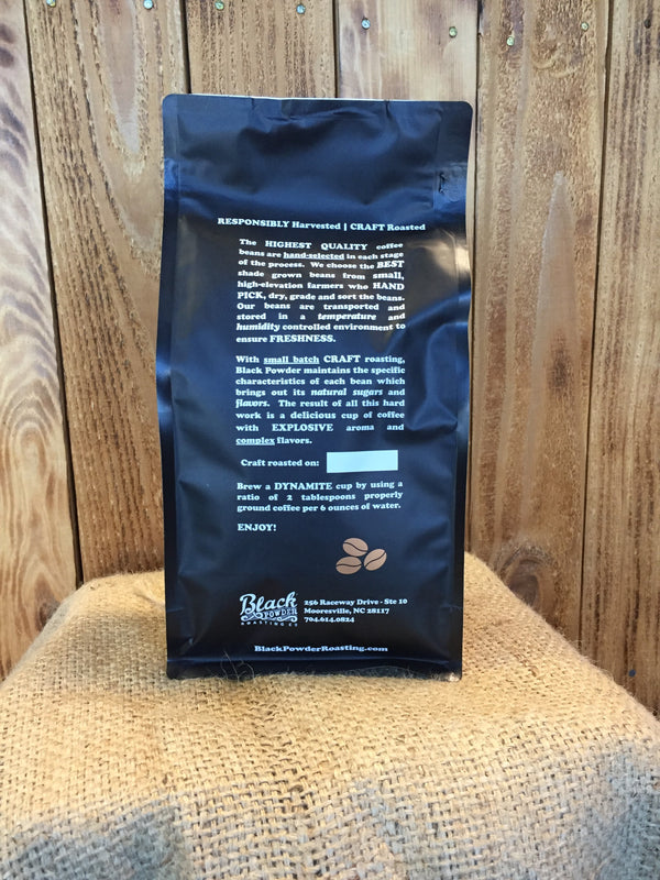 Black Powder Craft Roasted Espresso Coffee Beans