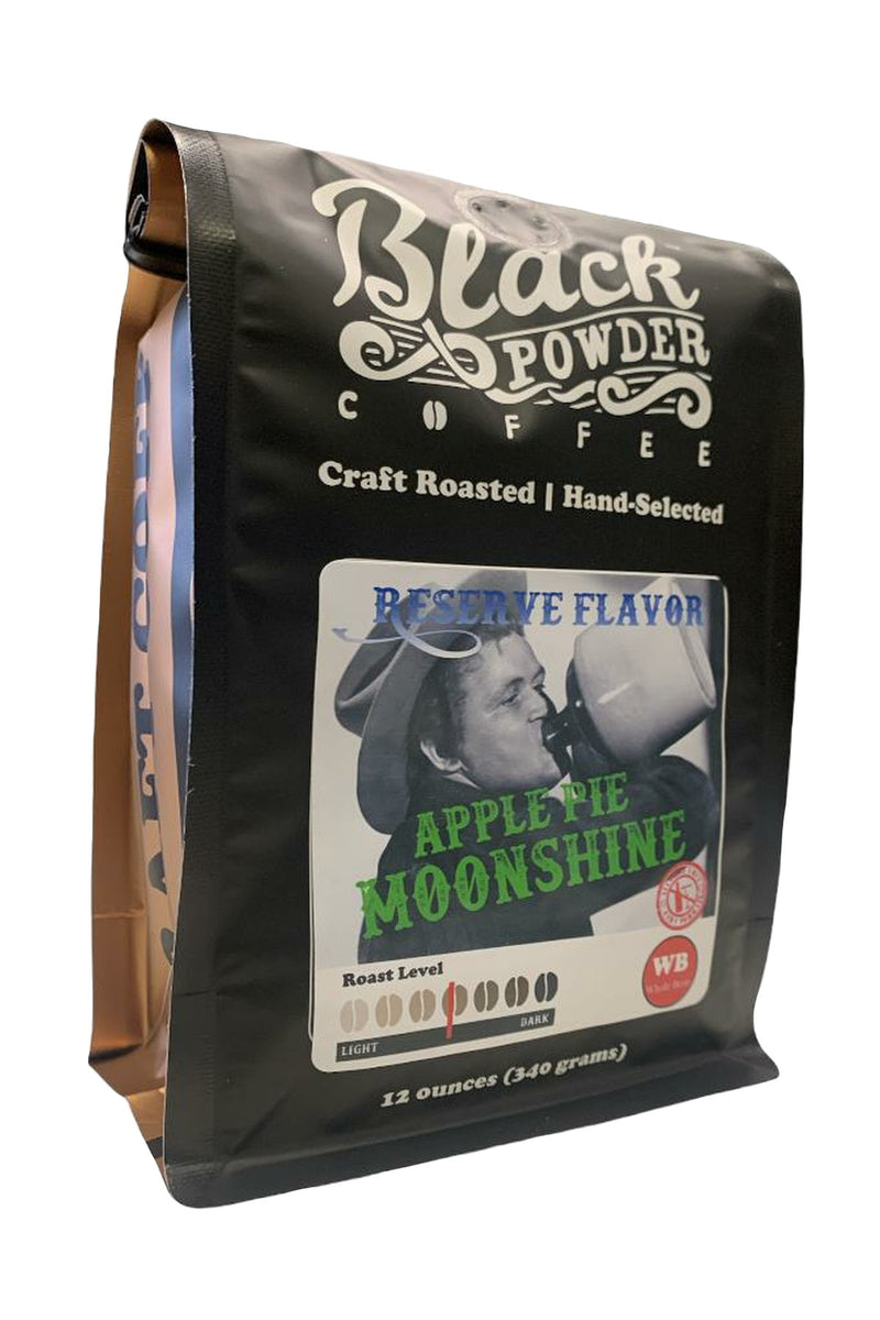 Apple Pie Moonshine Infused Coffee Small Batch Reserve Flavored