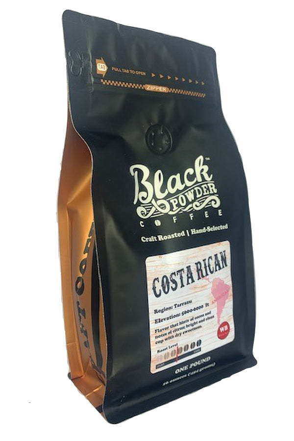 Costa Rica craft roasted coffee