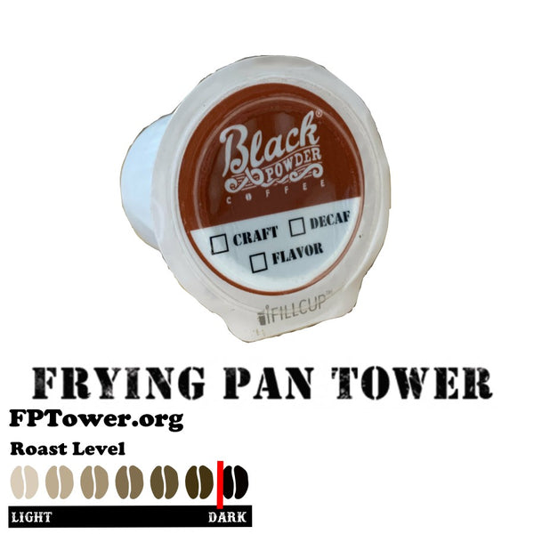 Frying Pan Tower Coffee Single Serve Pods K cups