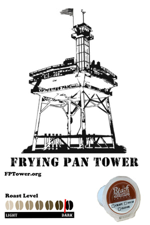 Frying Pan Tower Blend Craft Roasted Coffee Single Serve K Cup Pods
