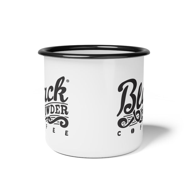 White Camp Mug | Black Powder Coffee 12oz
