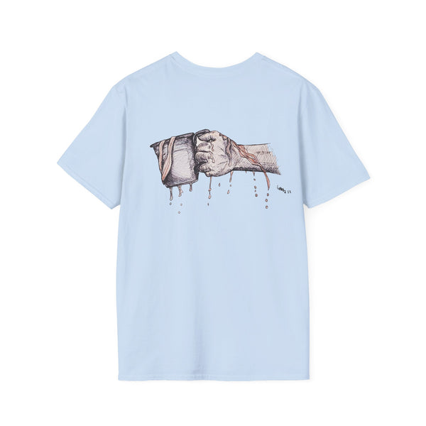 Don't Spill Your Coffee | Unisex Softstyle T-Shirt @ChellaDrawsaConclusion
