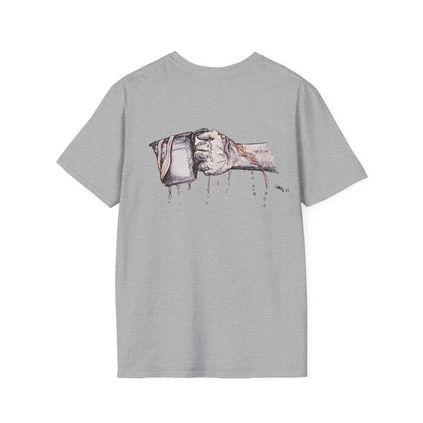 Don't Spill Your Coffee | Unisex Softstyle T-Shirt @ChellaDrawsaConclusion