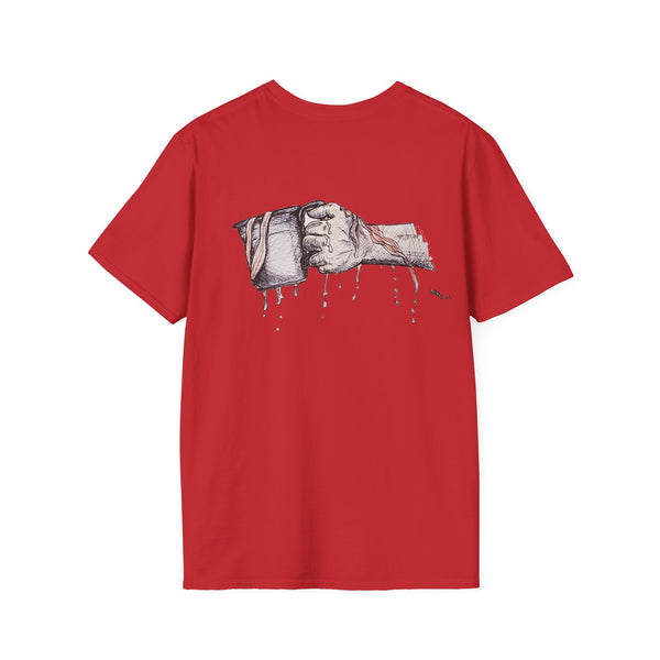 Don't Spill Your Coffee | Unisex Softstyle T-Shirt @ChellaDrawsaConclusion