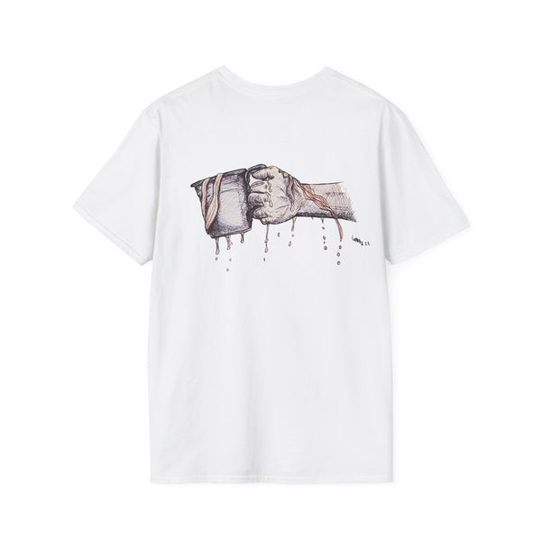 Don't Spill Your Coffee | Unisex Softstyle T-Shirt @ChellaDrawsaConclusion