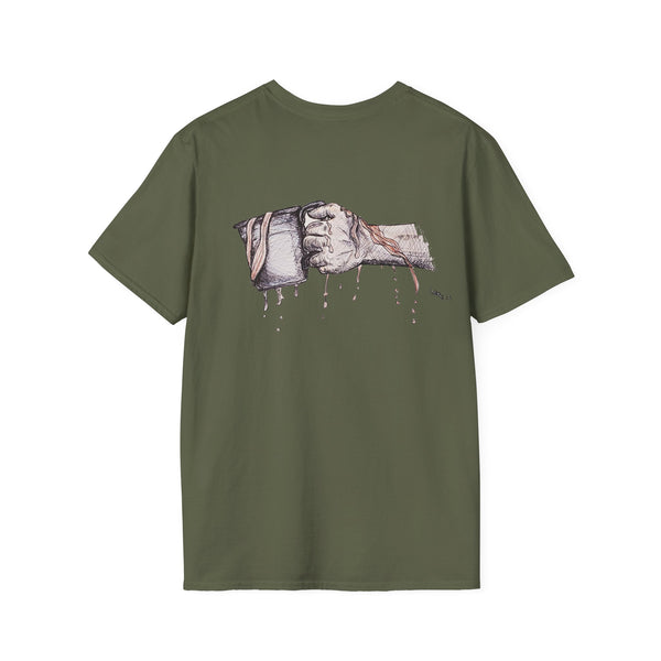 Don't Spill Your Coffee | Unisex Softstyle T-Shirt @ChellaDrawsaConclusion