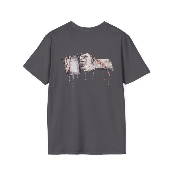 Don't Spill Your Coffee | Unisex Softstyle T-Shirt @ChellaDrawsaConclusion