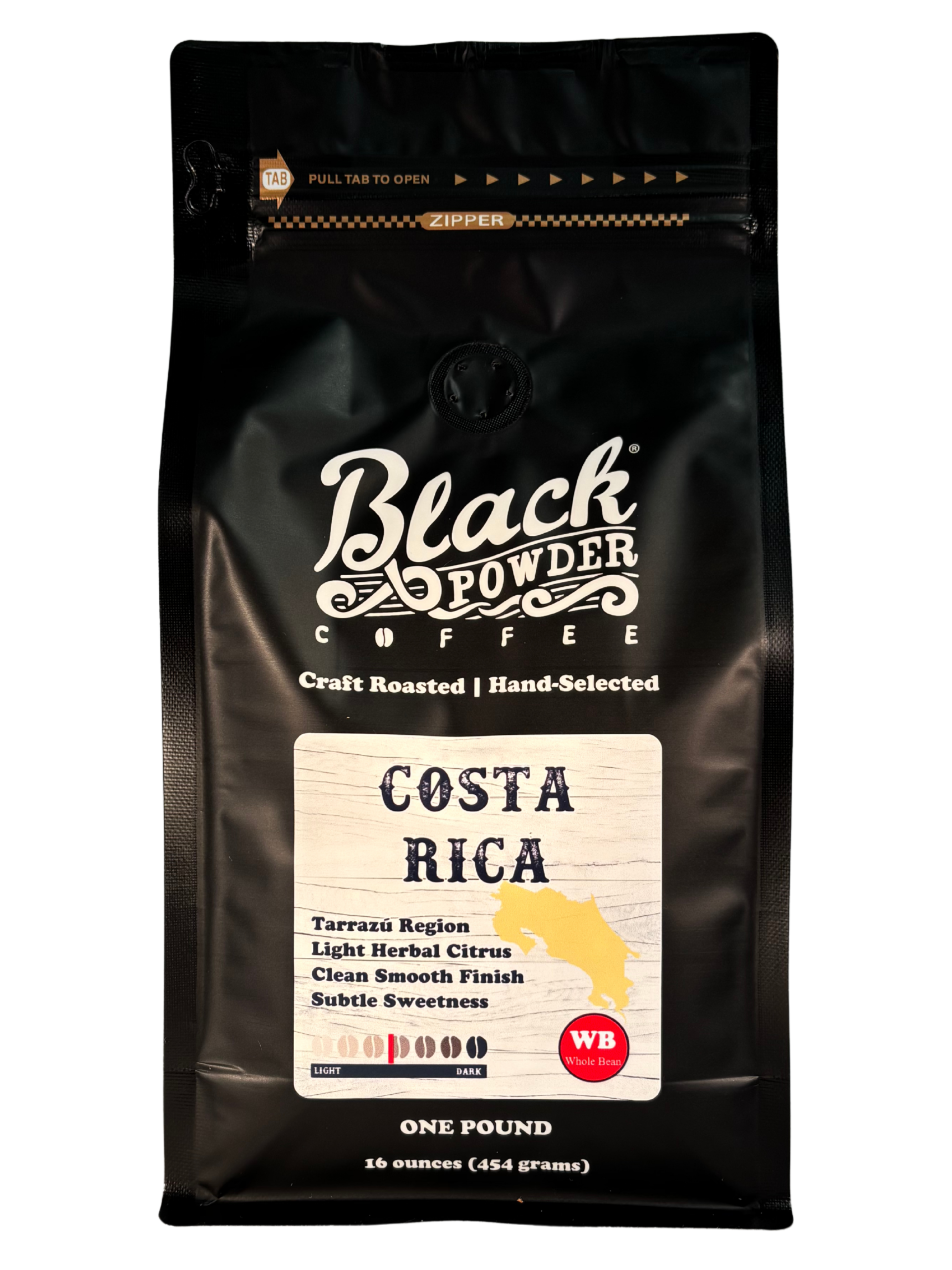 Costa Rica Tarrazu Coffee | Single Origin | Black Powder Coffee