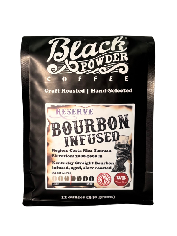 Bourbon Infused Coffee | Small Batch | Medium Roast