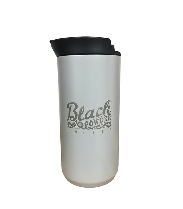 Ethoz Minimalist 12oz Travel Mugs | Black Powder Coffee