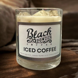 Iced Coffee Candle by our Friends at Doodlations in Winston Salem NC! 