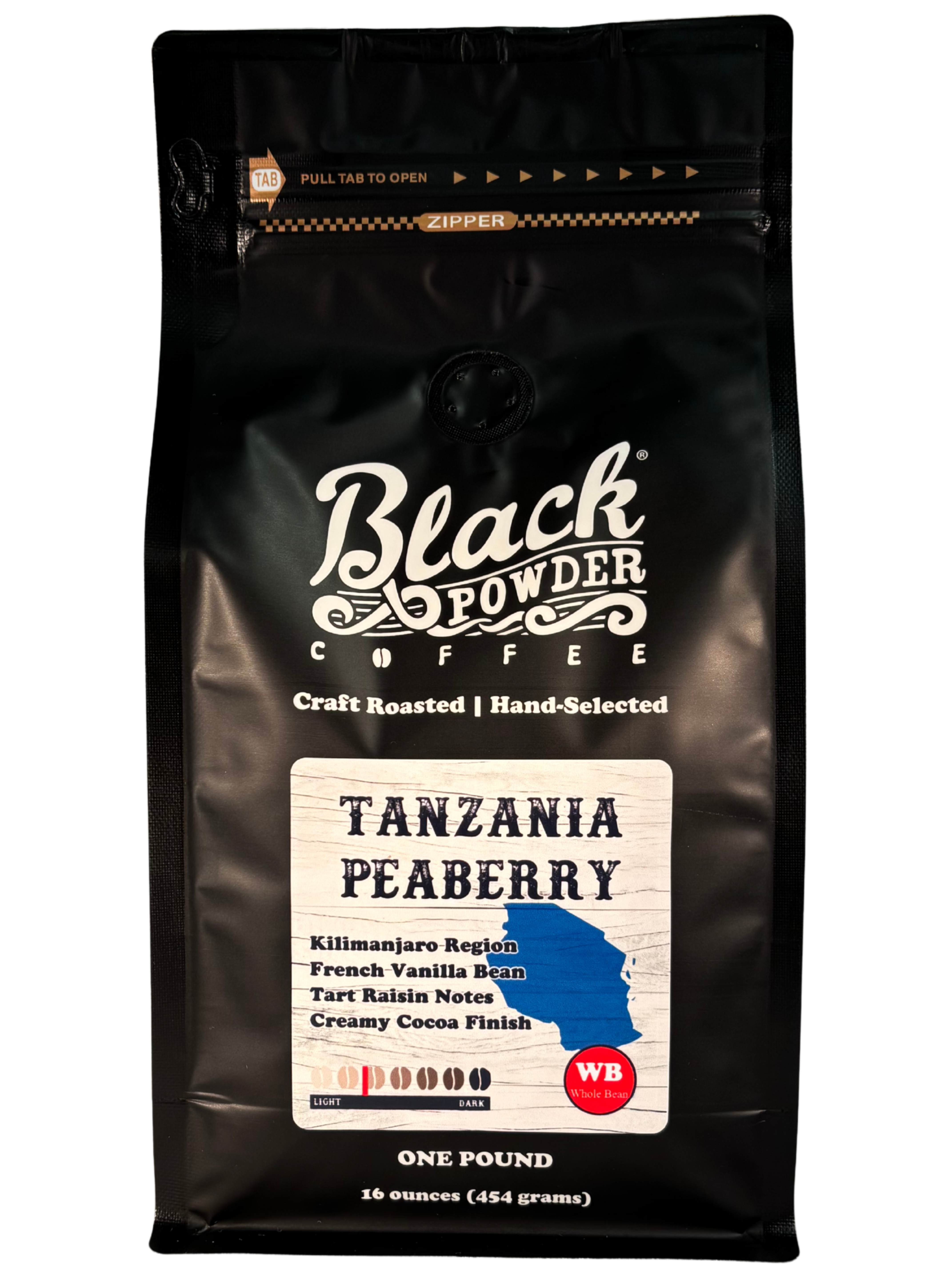 Tanzania Peaberry Coffee | Medium Roast – Black Powder Coffee
