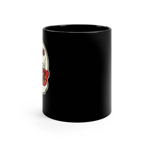 Black Powder Coffee Skull | 11 oz Mug