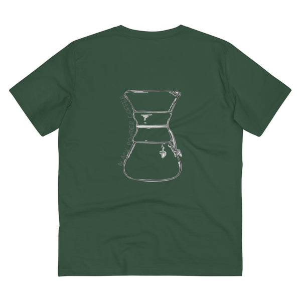 Brew Black Powder Coffee by Chemex Tee | Organic Creator T-shirt - Unisex