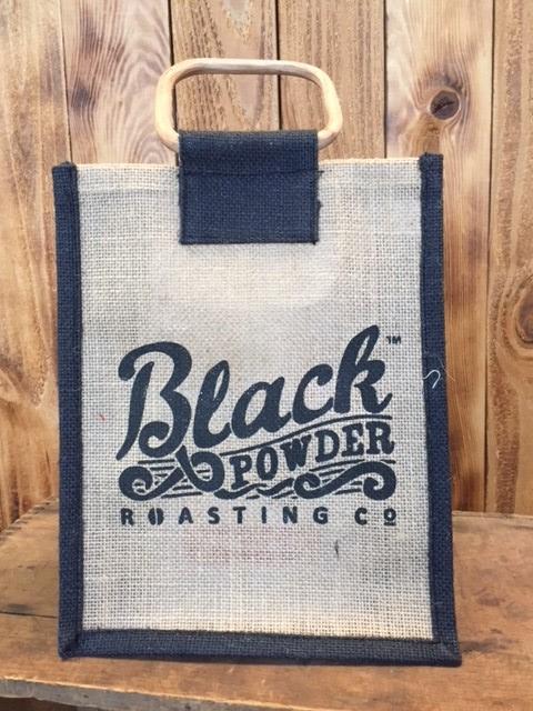 Black Powder Roasting Co Jute Bags 