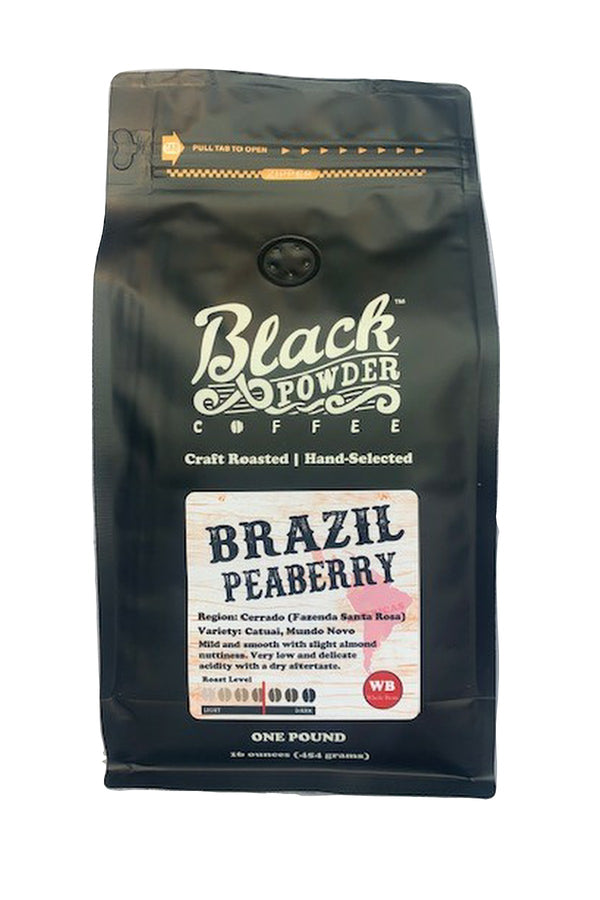 Brazil Peaberry Craft Roasted Coffee