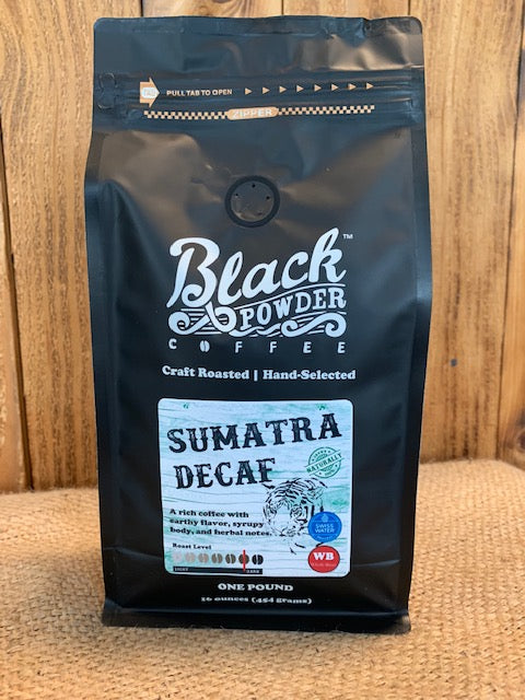 Organic Sumatra Decaf Craft Roasted Coffee