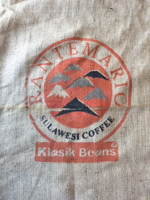 Burlap Sacks Jute Coffee Bags Black Powder Coffee Authentic Jute