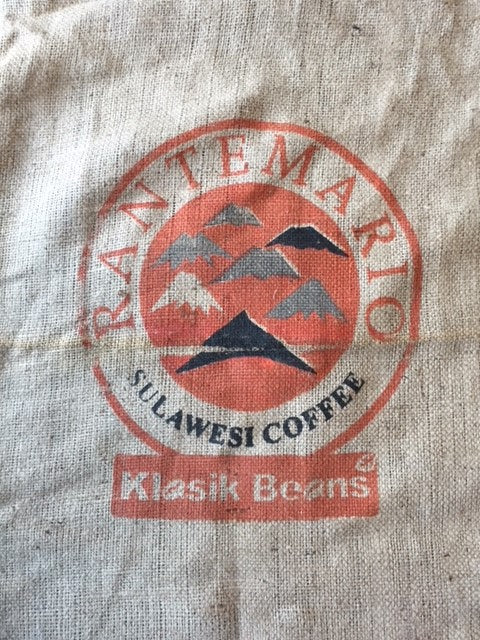 Sulawesi Coffee Jute sacks