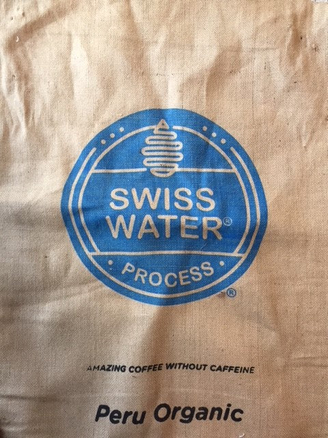 Swiss Water Process Jute Sack 