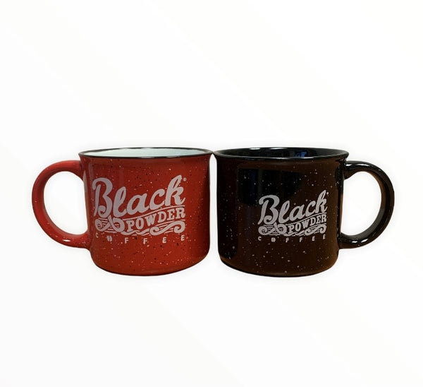 Classic camp style coffee mugs