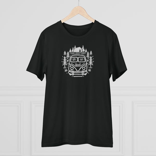 Coffee Bus | Black Powder Coffee | Organic Creator T-shirt - Unisex