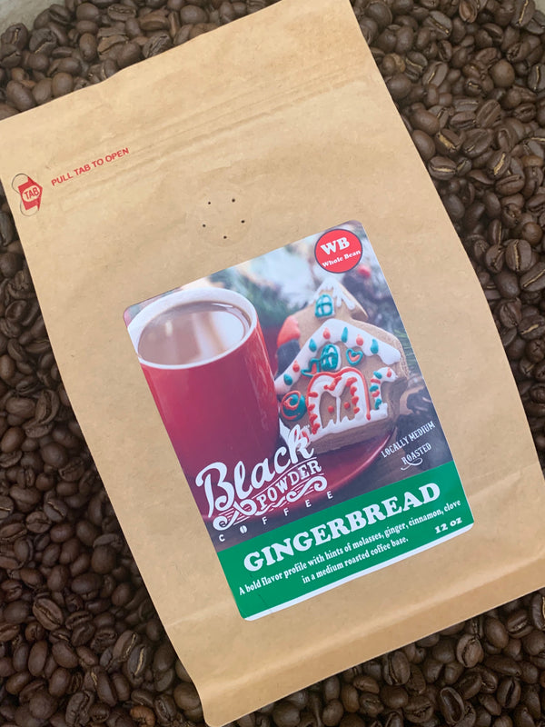 Gingerbread flavored coffee limited release for the holidays