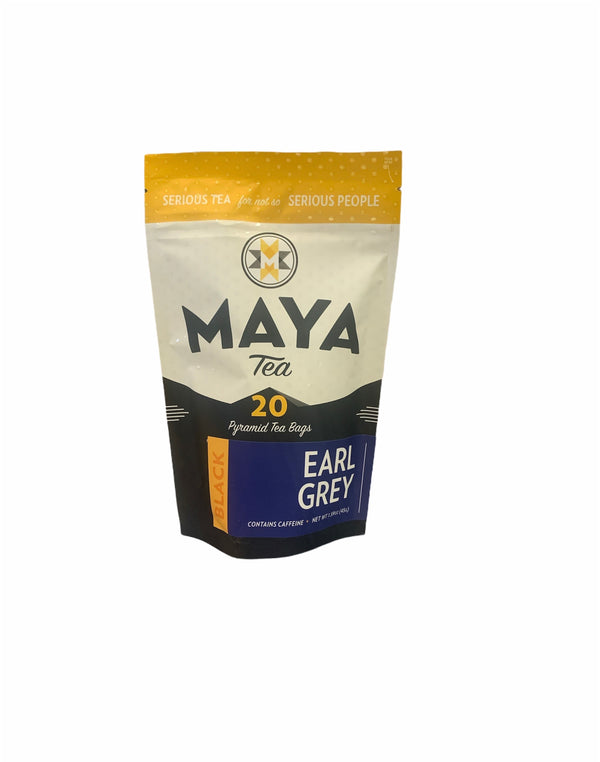 Earl Grey  | Maya Tea | 20 Pyramid Black Tea Bags