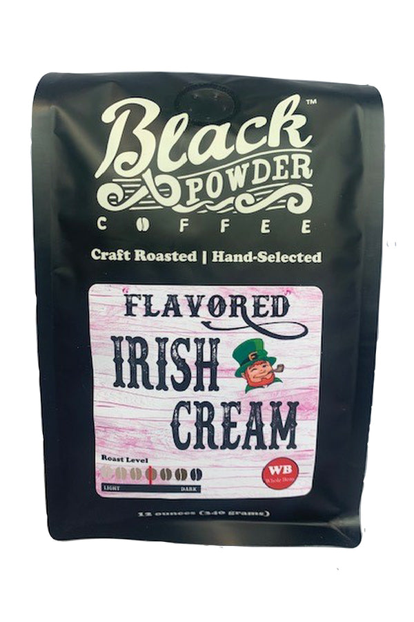 Irish cream flavored coffee