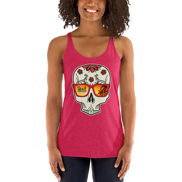 Summer Blend Coffee Skull | Women's Racerback Tank