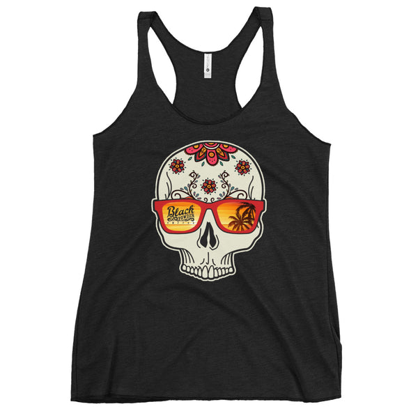 Summer Blend Coffee Skull | Women's Racerback Tank