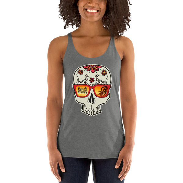 Summer Blend Coffee Skull | Women's Racerback Tank