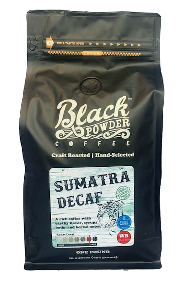 sumatra organic decaf coffee dark roast