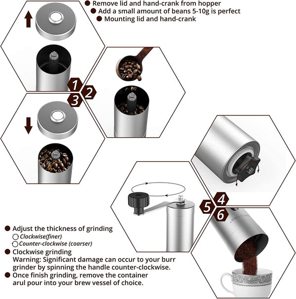 Coffee Burr Grinder